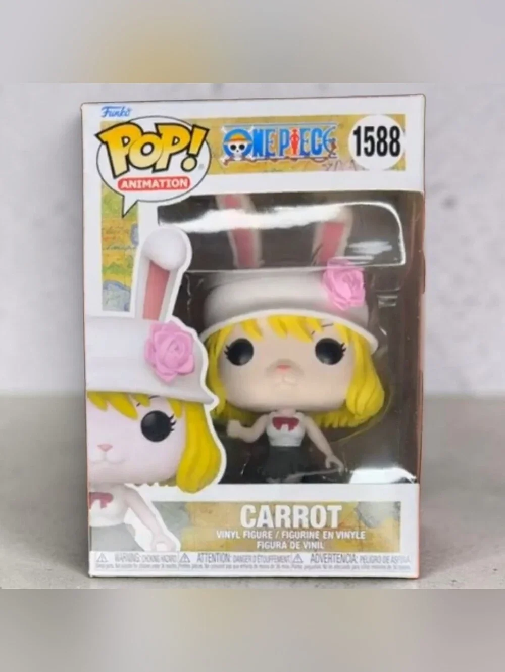 Official One Piece Carrot #1588 Funko Pop! Animation vinyl figure Nwt